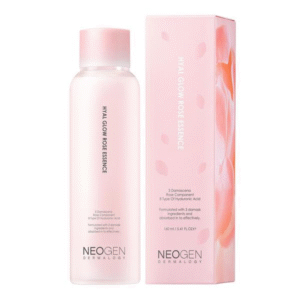Зволожувальна есенція з гідролатом дамської троянди NEOGEN DERMALOGY HYAL GLOW ROSE ESSENCE  160мл