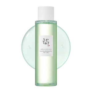 Щоденний зволожуючий та відлущуючий тонер BEAUTY OF JOSEON Green Plum Refreshing Toner AHA + BHA 150мл